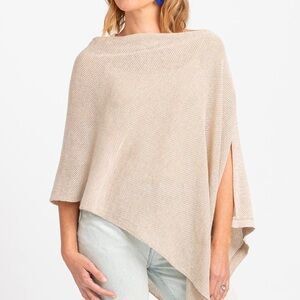 AMMA breastfeeding poncho / scarf - cocoon, color: natural cocoon
